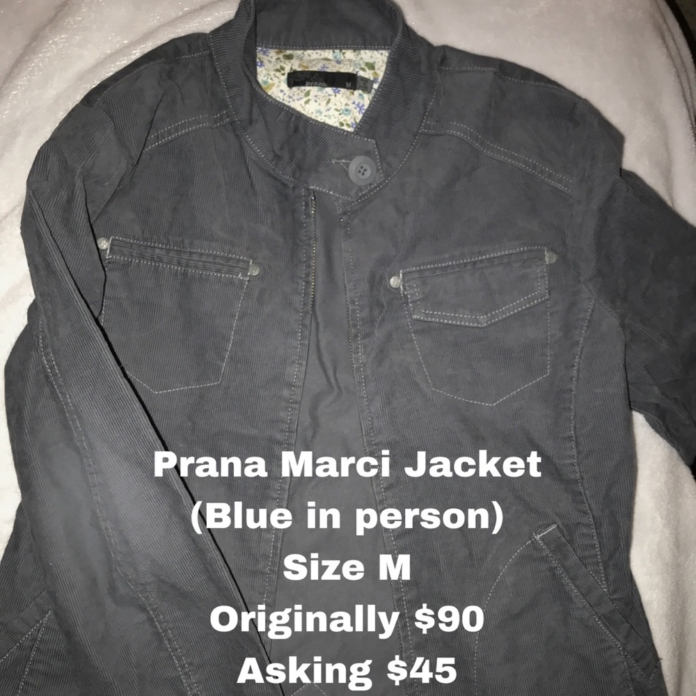 Prana Marci Corduroy Jacket BRAND NEW